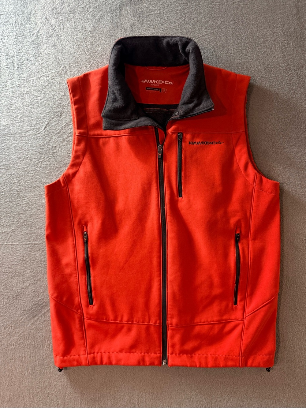 Hawke & Co -Men’s Burnt Orange Softshell Vest